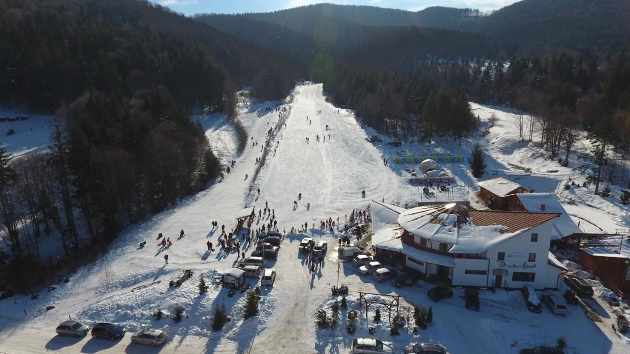 Pensiunea Casa Zmeilor Dragus Exterior foto